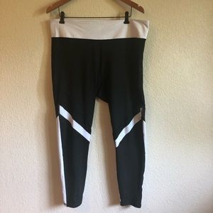 Fabletics Black and White Leggings